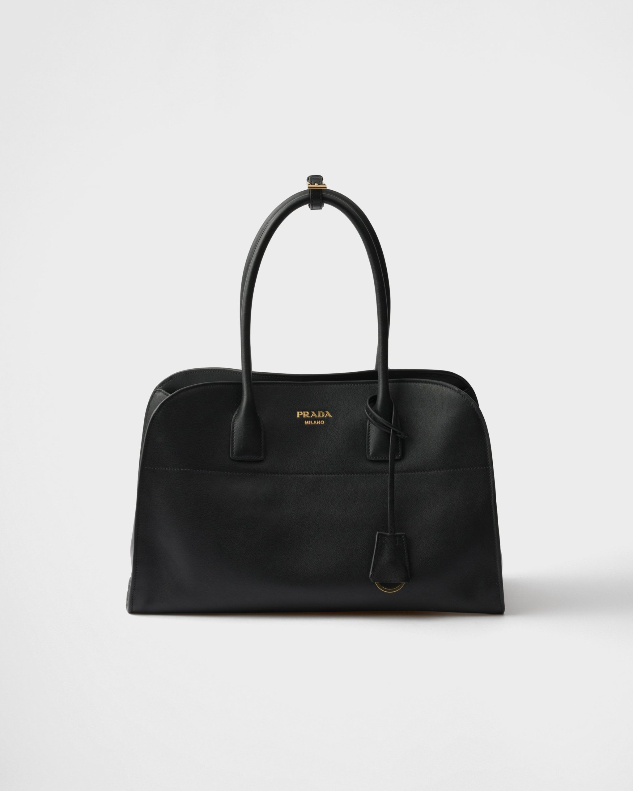 Prada Large leather tote bag - Image 1